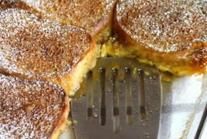 Thumbnail for Caramel-Bottom French Toast Bake