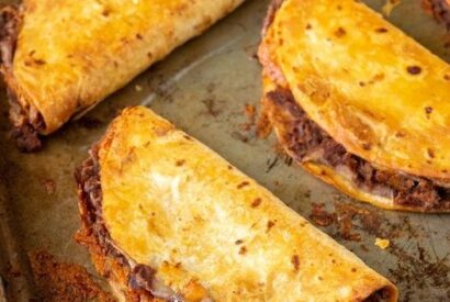 Thumbnail for Crispy Black Bean Tacos