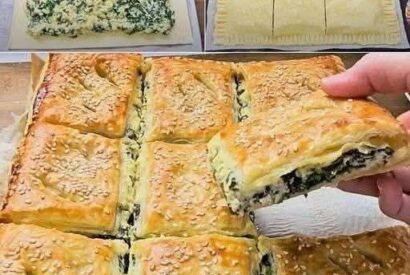 Thumbnail for Spinach and Cheese Puff Pastry Squares