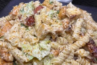 Thumbnail for 🥗 Chicken Caesar Pasta Salad – A Fresh & Flavorful Meal in One Bowl