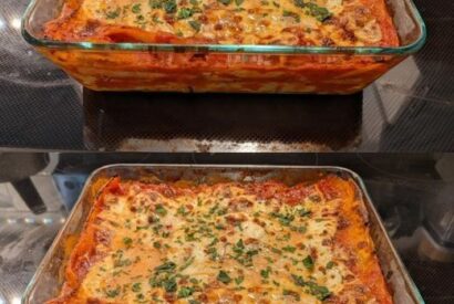 Thumbnail for Cheesy Baked Ravioli with Italian Sausage: A No-Fuss Comfort Meal
