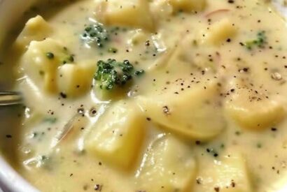 Thumbnail for Broccoli Potato Soup – A Creamy Comfort in Every Spoonful