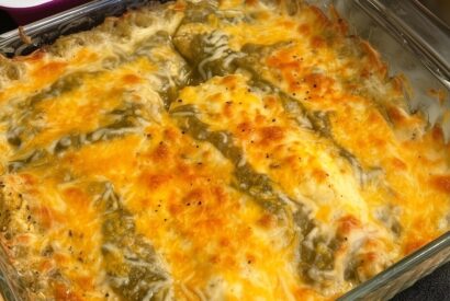 Thumbnail for 🌶️ Authentic Green Chile Cheese Enchiladas (New Mexico Style)