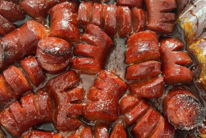 Thumbnail for Sweet and Tangy Kielbasa Bites