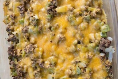 Thumbnail for Philly-Style Cheesesteak Casserole – Easy, Hearty & Packed With Flavor