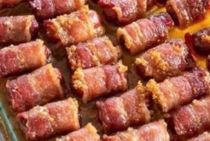Thumbnail for Bacon-Wrapped Little Smokies (Easy Party Appetizer) – Sweet, Smoky & Addictive!