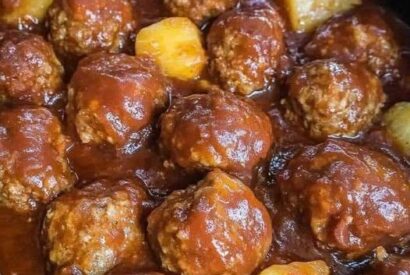 Thumbnail for Sweet & Tangy BBQ Pineapple Meatballs 🍍